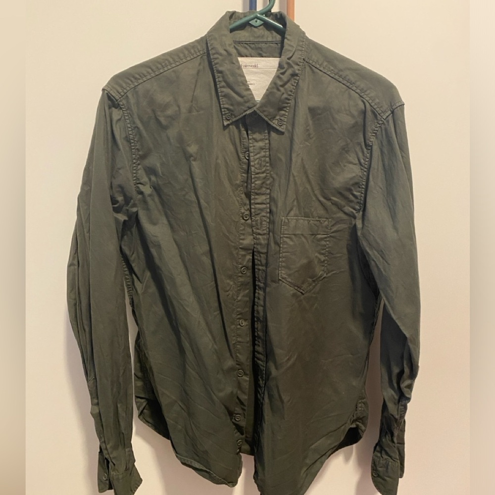 Entireworld - Men’s shirt - Green - medium